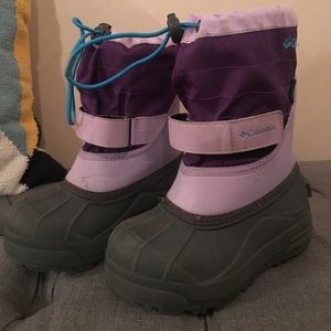 Kids Columbia snow boots
